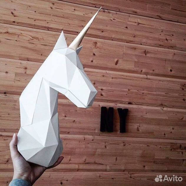 Единорог подарок papercraft