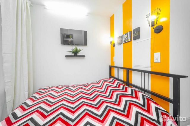 Квартира-студия, 14 м², 1 кровать
Квартира-студия, 14 м², 1 кровать