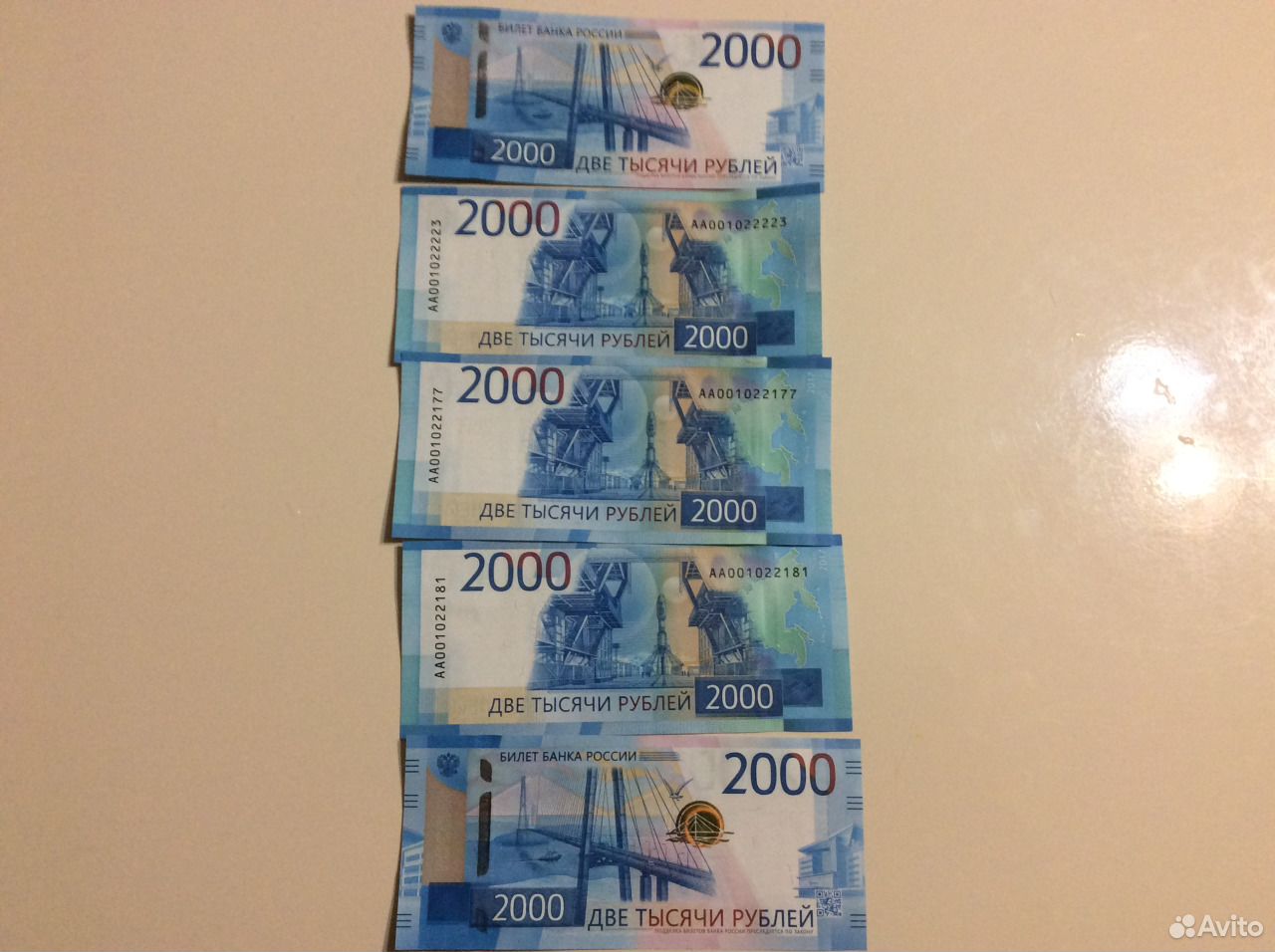 Номинал 2000 рублей