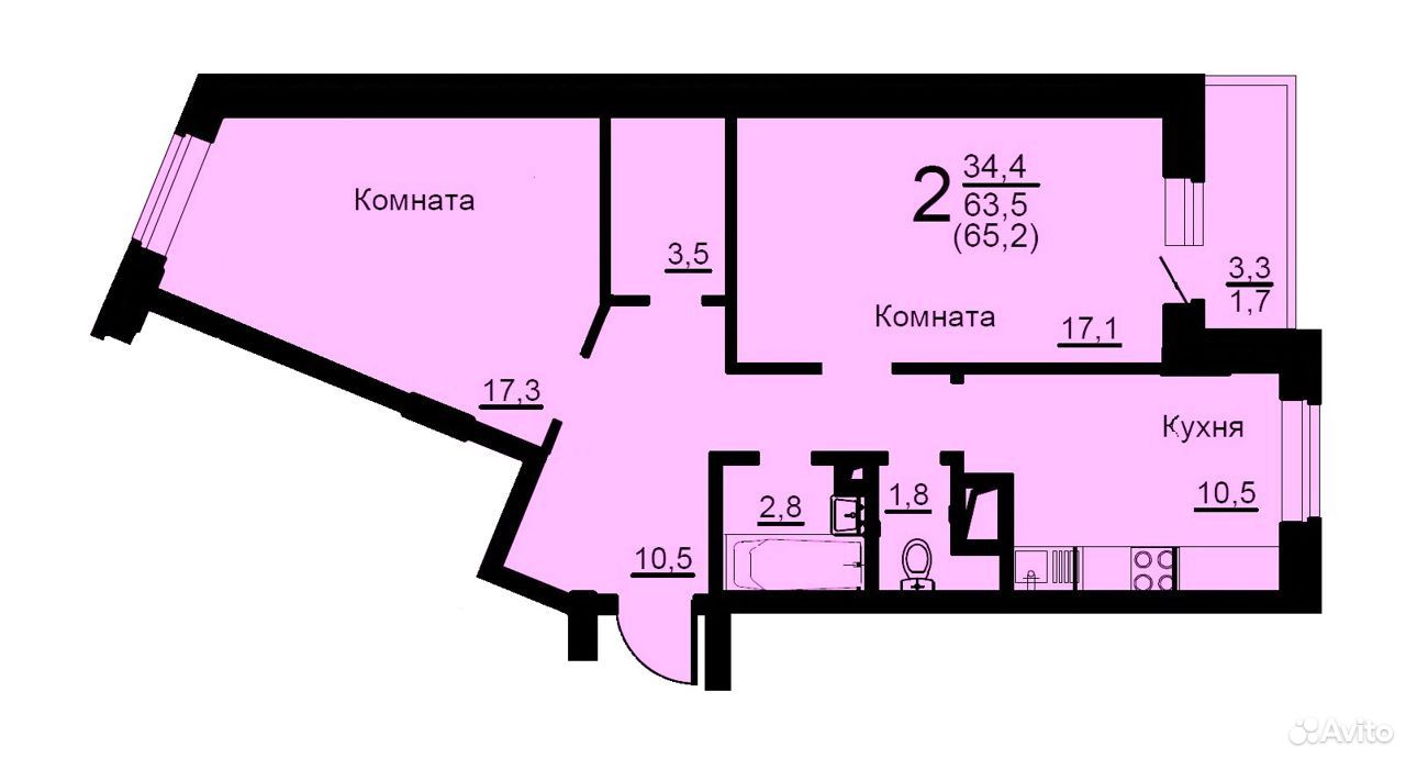 Коминтерновский Район Купить 2 Комнатную