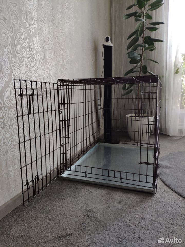 Клетка для собаки размер 930х670х710 купить на Зозу.ру - фотография № 1