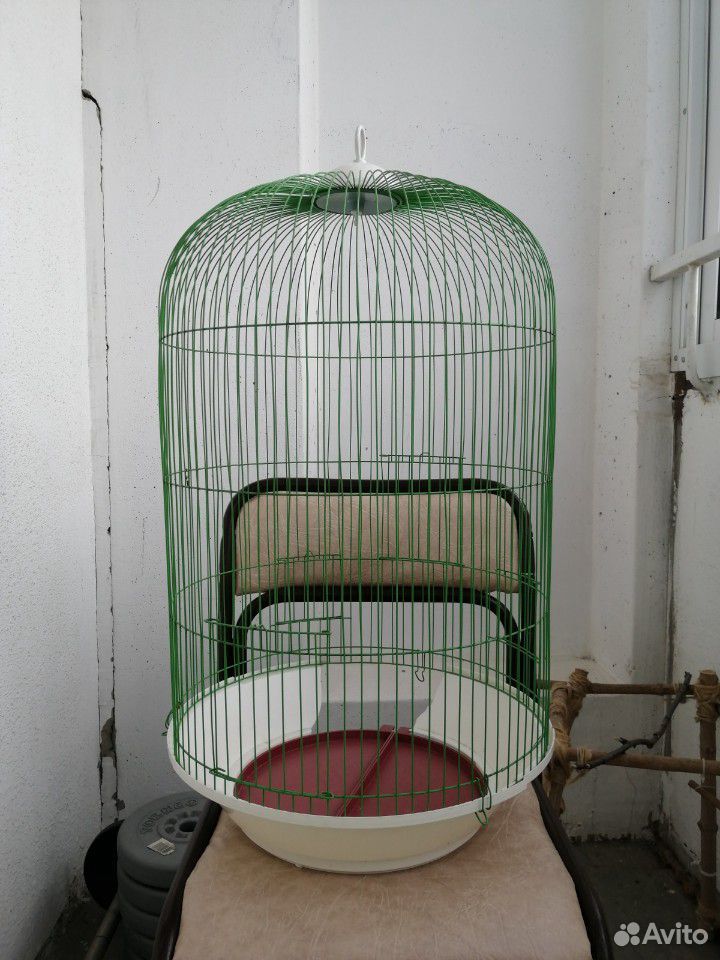 Клетка для попугаев большая купить на Зозу.ру - фотография № 1