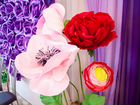 Ростовые цветы,аксессуары,декорации на заказ объявление продам