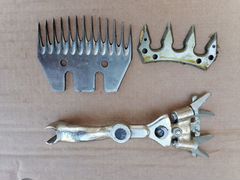 Ножи(зубчатые) и гребенки(Дон) к ножницам для стри