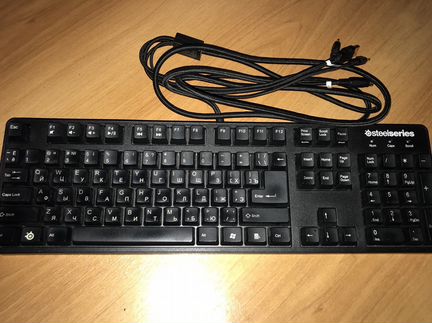 Геймерская Клавиатура SteelSeries 7G Black USB+PS
