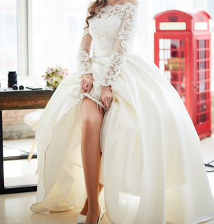 Счастливое свадебное платье коллекции millanova