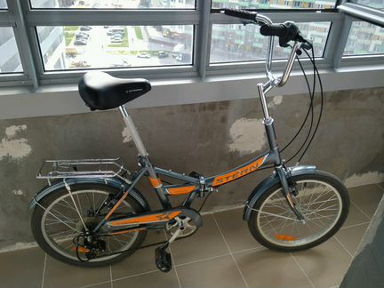 Велосипед с чехлом