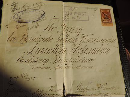 R - Паспорт капитана Жиржинского, дворянина, 1876