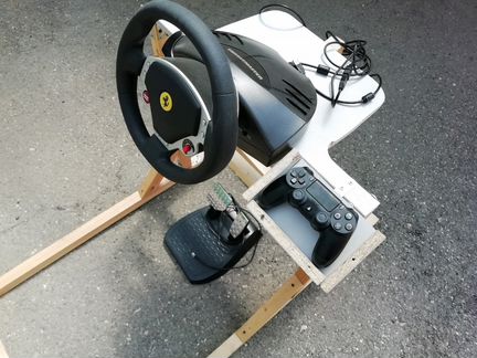 Руль Thrustmaster ferrari f430 racing wheel и кокп