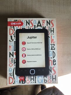 Электронная книга dexp fl2 jupiter