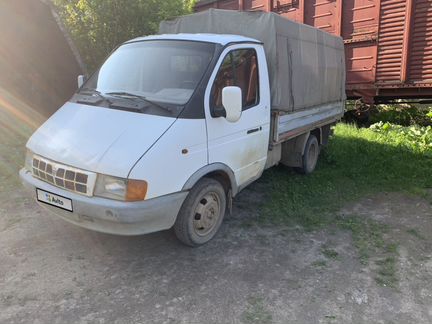 ГАЗ ГАЗель 3302 2.4 МТ, 2003, фургон