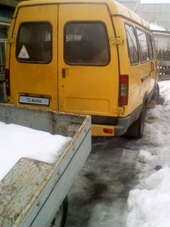 ГАЗ ГАЗель 3221 2.5 МТ, 2005, микроавтобус, битый