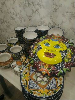 Мексиканская декоративная посуда