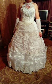 Свадебное платье в полном комплекте