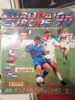 Наклей-ка альбом чемпионат европы по футболу 1996