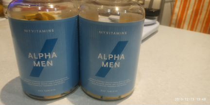 Мультивитамины Alpha Men от Myprotein