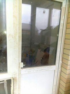 Металлопластиковая дверь и окно