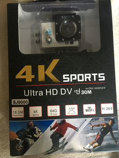 Экшн камера 4К Sports