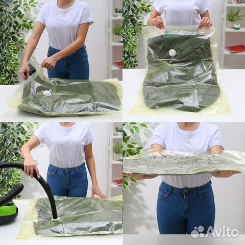 Вакуумный пакет для хранения вещей «Фея», 5070 см