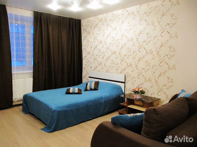 

1-к. квартира, 37 м², 2 кровати
