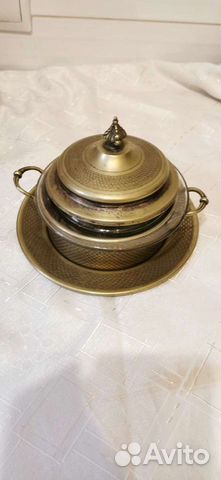 Старинная икорница, 19 век