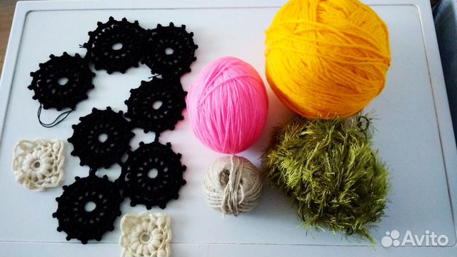 Пряжа разная
