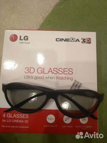 3d очки LG cinema 3d