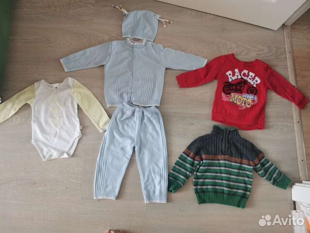 Пакет вещей на мальчика 6-12 месяцев