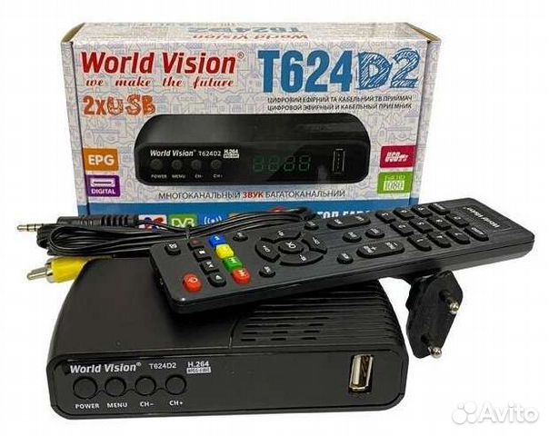 TV-тюнер World Vision T624 D2