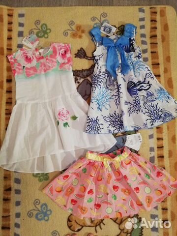 Вещи пакетом на девочку