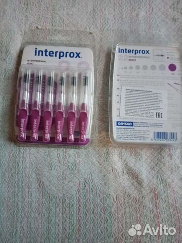 Interprox для чистки зубных протезов брекетов