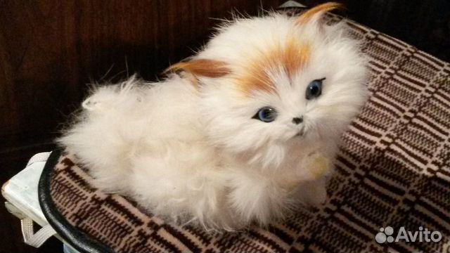 Котенок- ручная работа