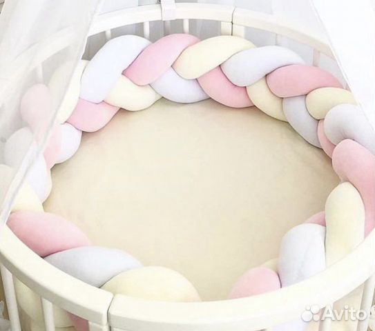 Бортик косичка