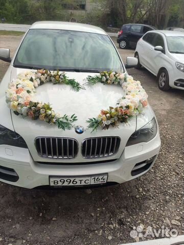 Свадебные украшения на машину