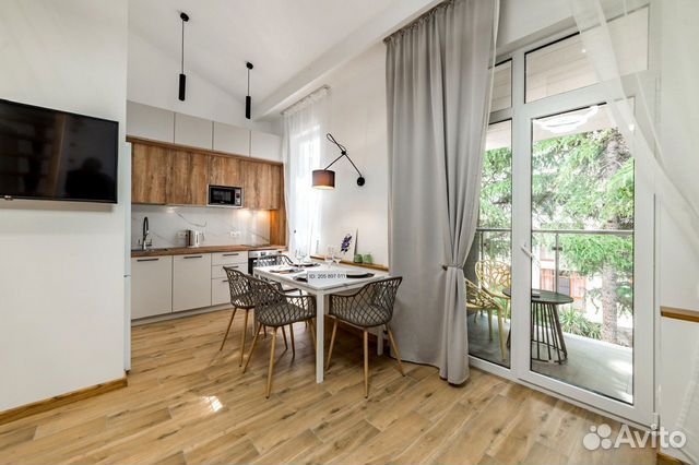 

Квартира-студия, 50 м², 3 кровати