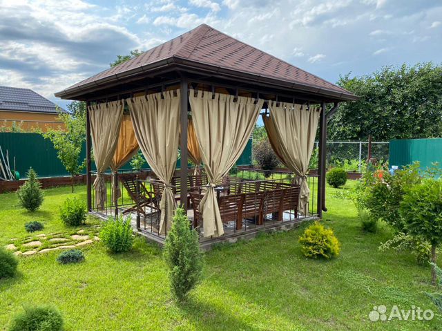 Уличные шторы для беседок (Оксфорд 600 пу)