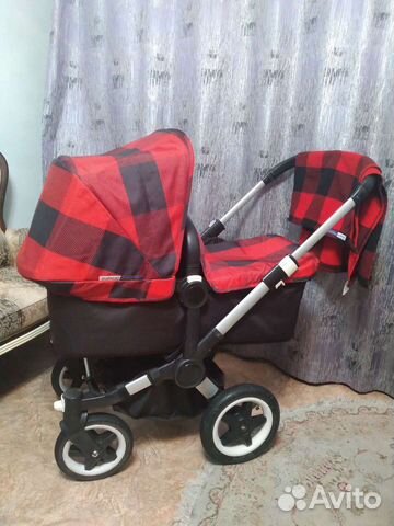 Bugaboo Pendleton Оригинал капюшон+фартук+плед