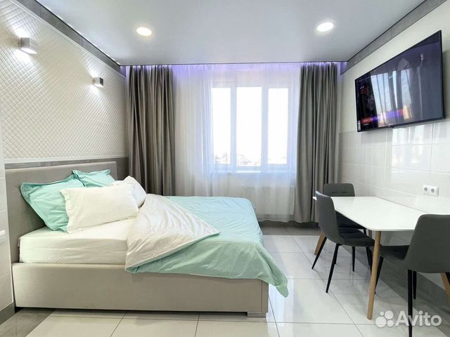 

Квартира-студия, 28 м², 1 кровать
