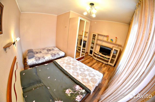 

1-к. квартира, 35 м², 2 кровати