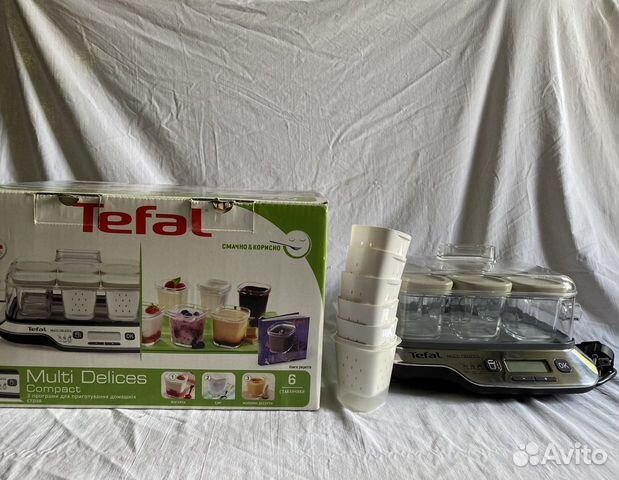Йогуртница tefal multi delices compact type YG654