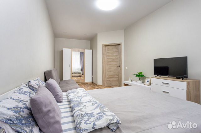 

1-к. квартира, 40 м², 2 кровати