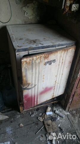 Холодильник Саратов2 1962 год 220В рабочий