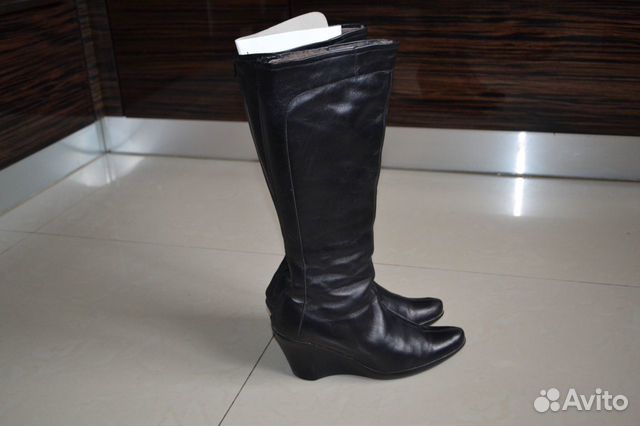 Зимние кожаные сапоги на нат. меху Pakerson