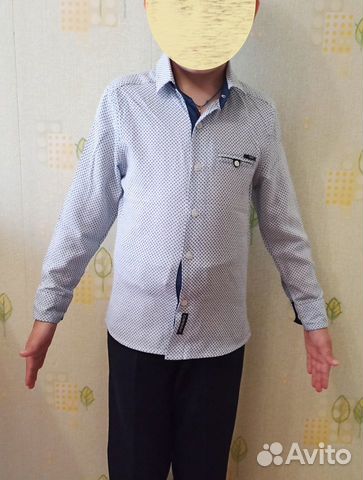 Рубашка для мальчика 116