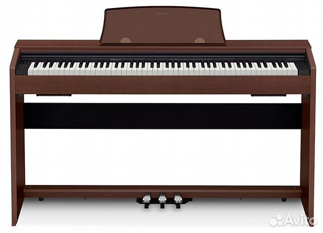 Цифровое фортепиано Casio Privia PX-770BN корич