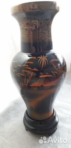 Ваза из дерева