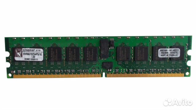 Оперативная Память Kingston 1GB KVR667D2S4P5/1G