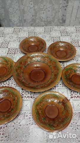 Набор керамической посуды новый