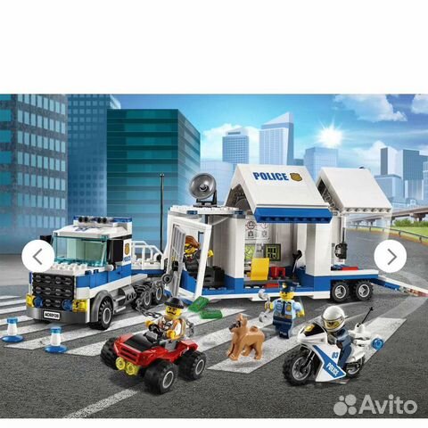 Lego City 60139 Мобильный командный центр Лего Сит