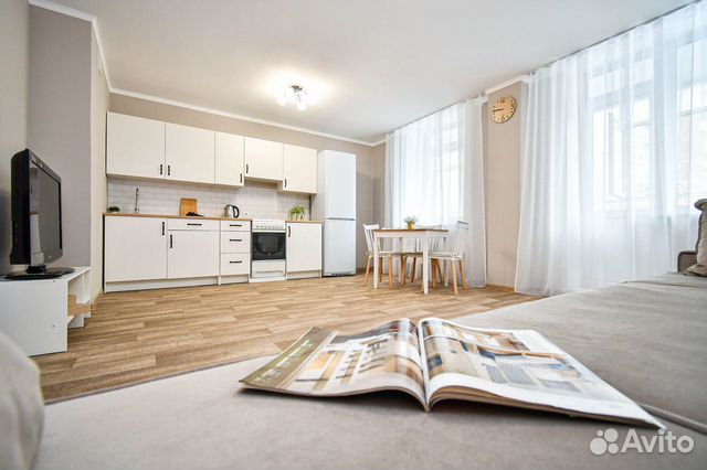

1-к. квартира, 65 м², 2 кровати